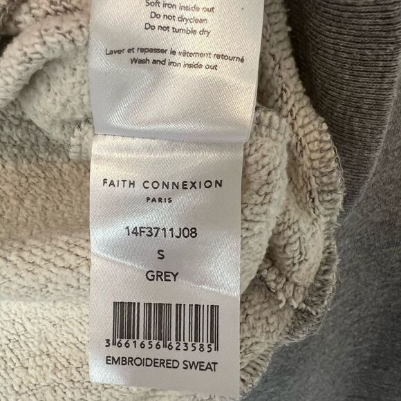 Faith Connexion Chevron Embroidered Sweatshirt - Picture 7 of 8